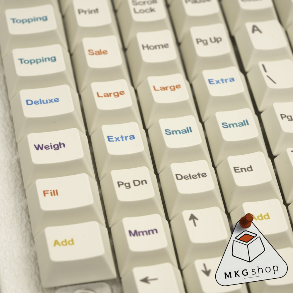 Keycap Frozen Yogurt | PBT dyesub| Cherry profile