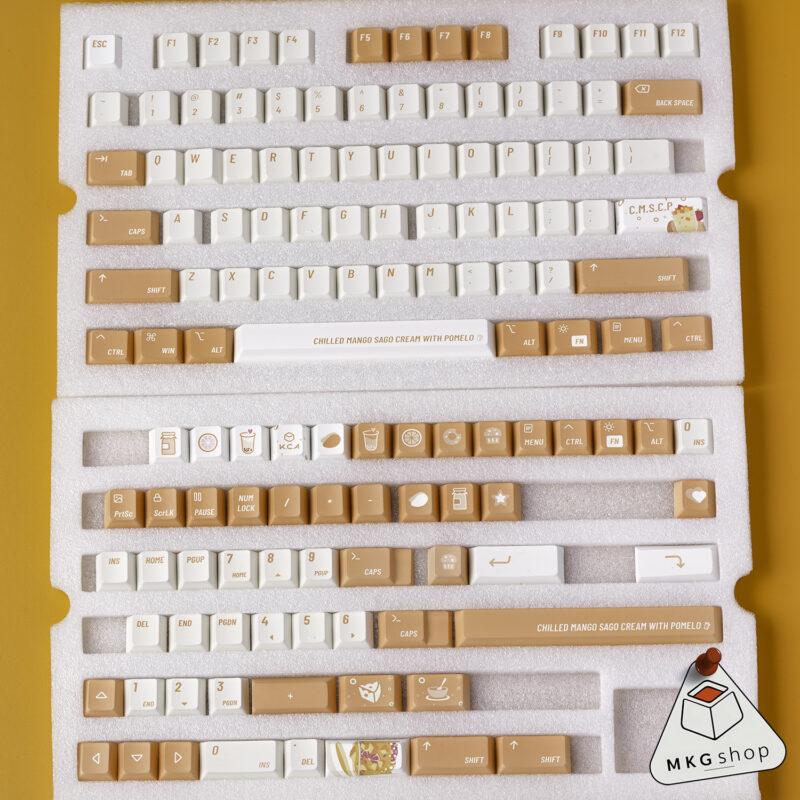 Keycap Mango Juice cherry PBT - Ảnh 2