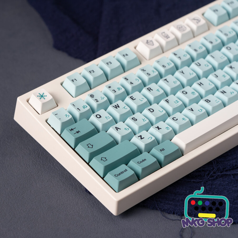 Keycap Iceberg băng trôi, cherry profile PBT