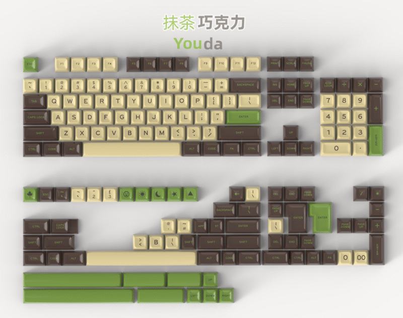 Keycap SA Youda - ABS doubleshot - Ảnh 2
