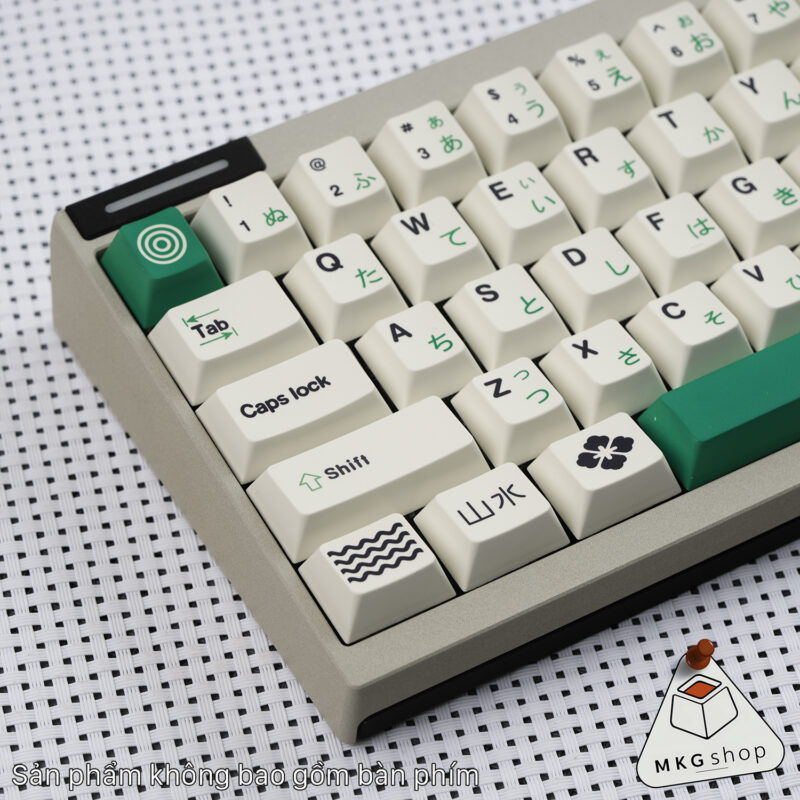 Keycap Zen PBT dyesub cherry profile - Ảnh 4