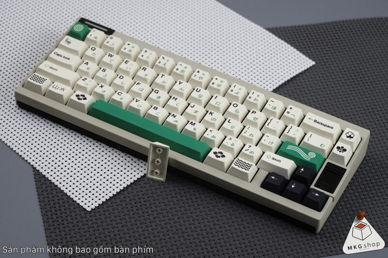 Keycap Zen PBT dyesub cherry profile - Ảnh 5