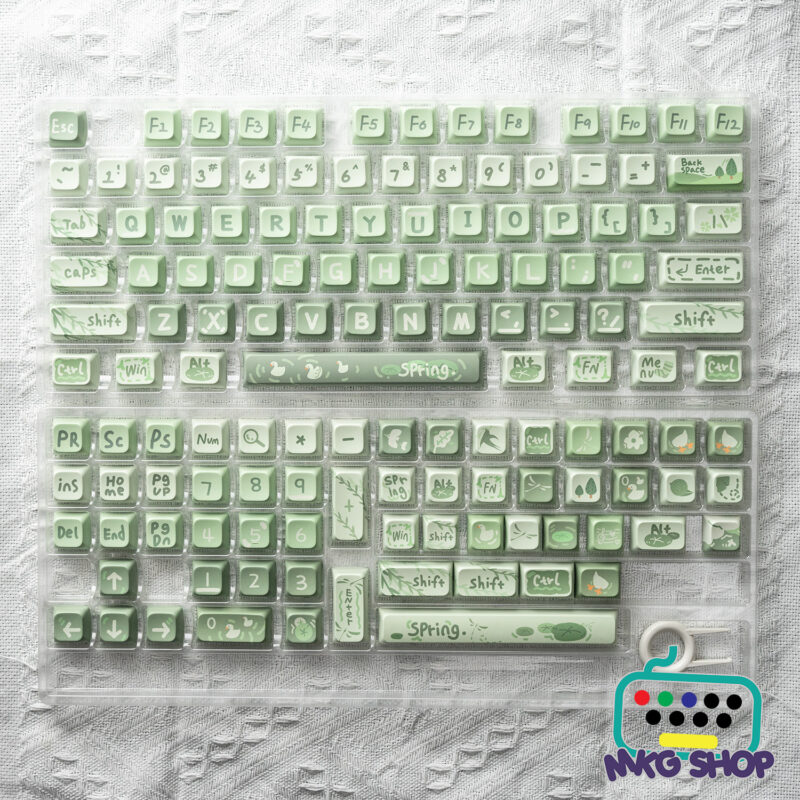 Keycap Spring mùa xuân , XDA profile PBT - Hình ảnh 2