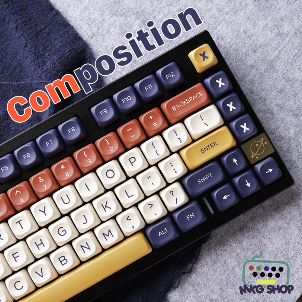 Keycap Composition | MOA profile | PBT dyesub