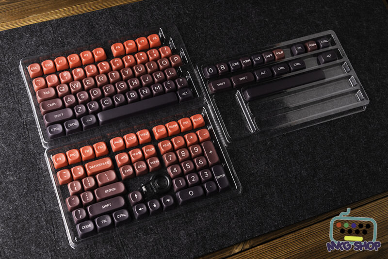Keycap Red Rising | MOA profile | PBT dyesub - Ảnh 2