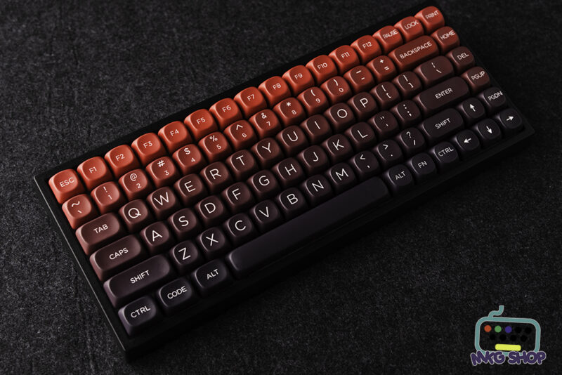 Keycap Red Rising | MOA profile | PBT dyesub - Ảnh 4