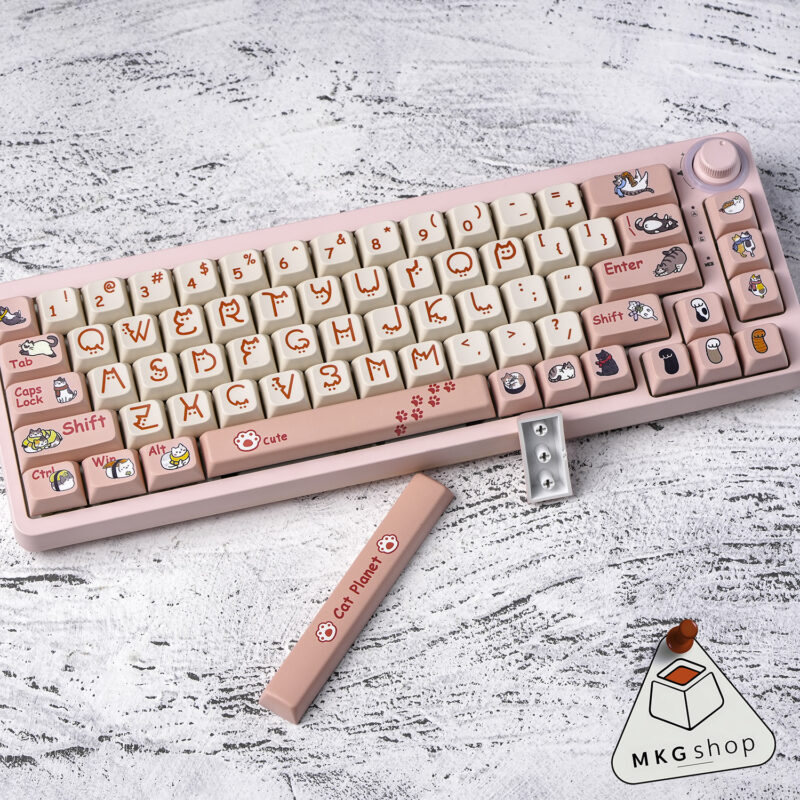 Keycap Cat Planet, XDA profile PBT - Ảnh 6
