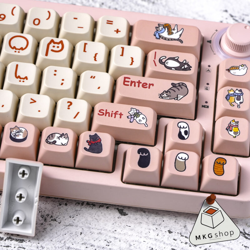 Keycap Cat Planet, XDA profile PBT - Ảnh 3
