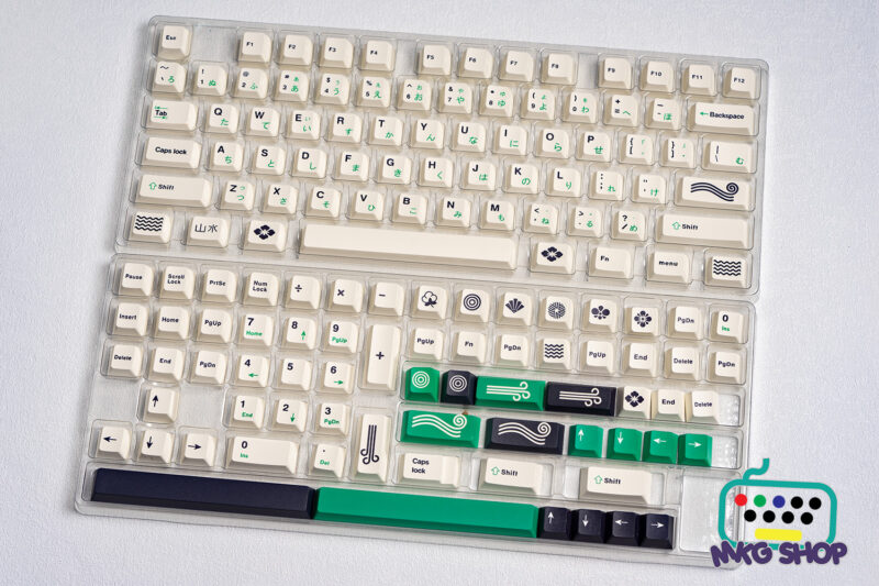 Keycap Zen PBT dyesub cherry profile - Hình ảnh 2