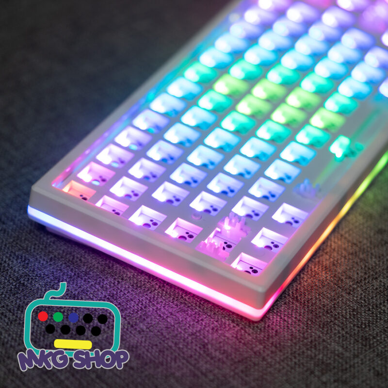 Keycool Y84 led viền Bluetooth 5.0, Type C, Wireless 2.4g, hot swap RGB - Hình ảnh 7