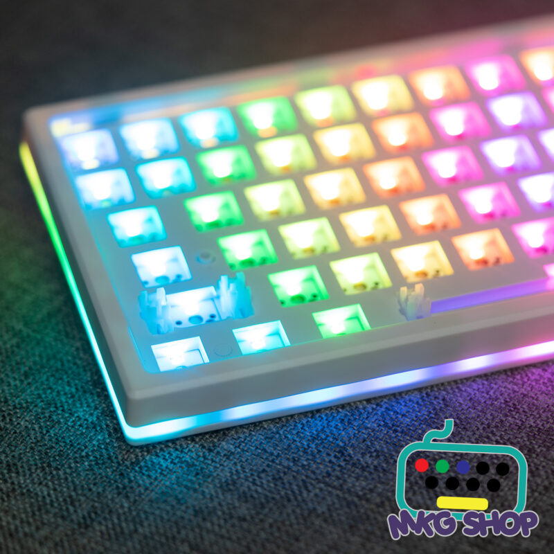 Keycool Y84 led viền Bluetooth 5.0, Type C, Wireless 2.4g, hot swap RGB - Hình ảnh 6
