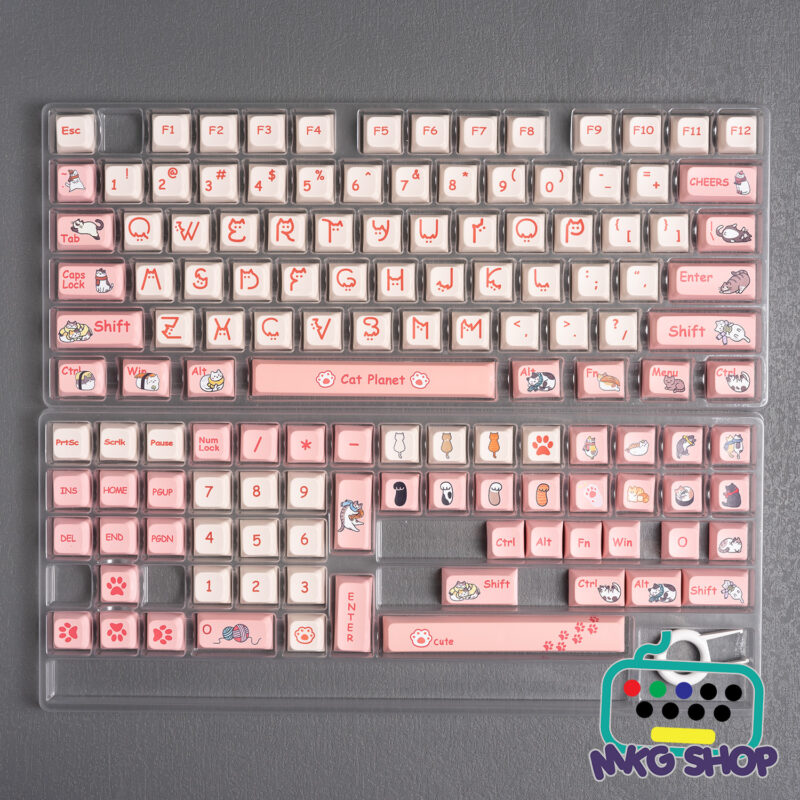 Keycap Cat Planet, XDA profile PBT - Ảnh 2