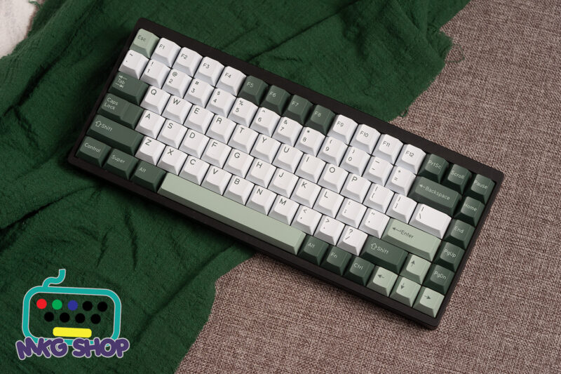 Keycap Botanical PBT doubleshot, cherry profile - Hình ảnh 3