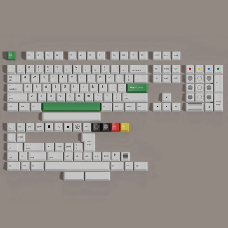 Keycap Less But Better PBT dyesub, cherry profile - Ảnh 2