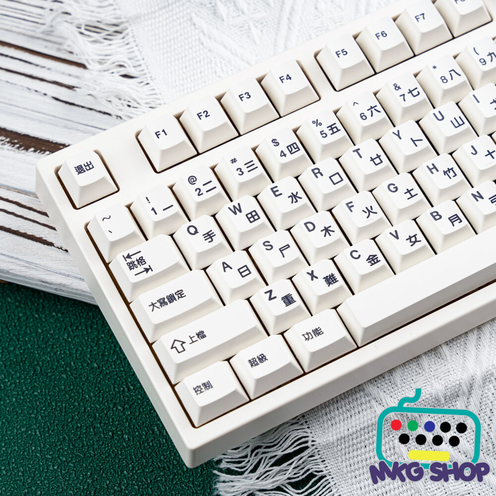 Keycap Tiếng Trung PBT dyesub cherry profile
