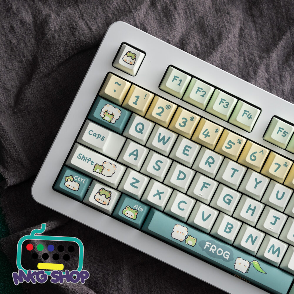Keycap Green Frog PBT cherry profile