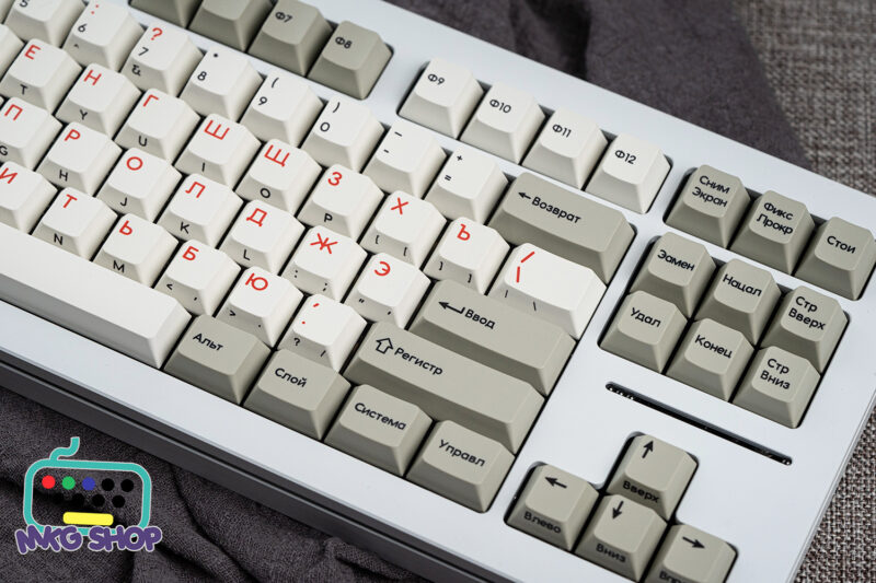 Keycap Russian Retro Ninja, PBT, Cherry - Hình ảnh 3