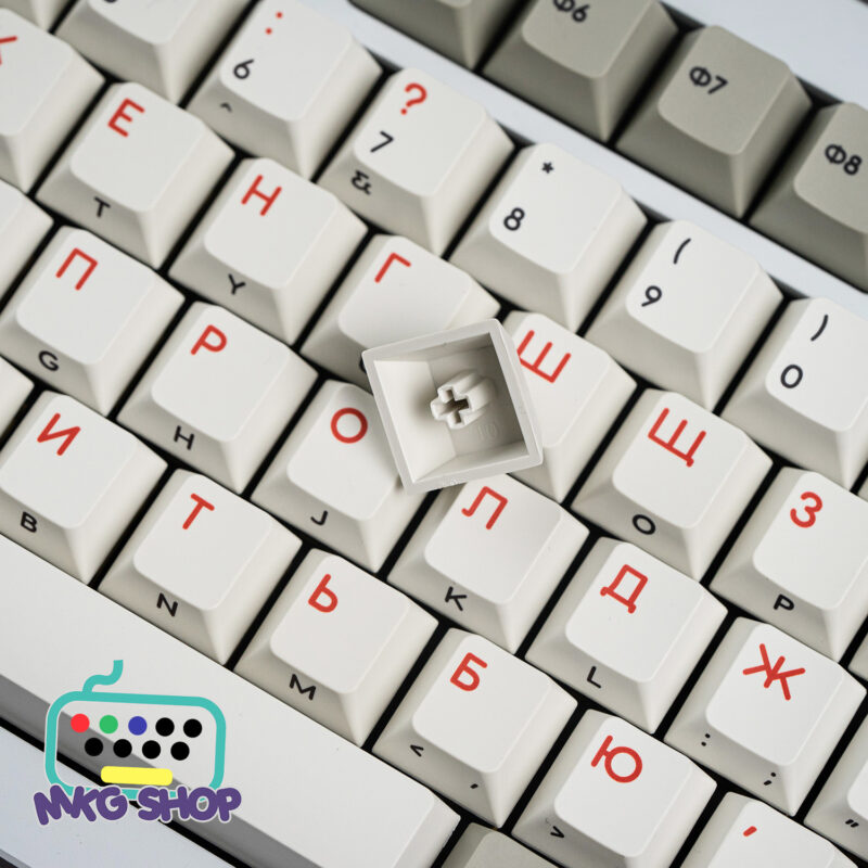Keycap Russian Retro Ninja, PBT, Cherry - Hình ảnh 4