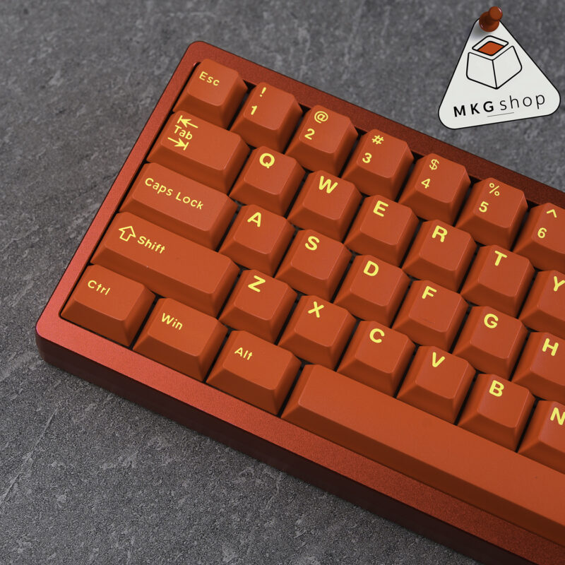Keycap Việt Nam theme đỏ chữ vàng | ABS doubleshot | Cherry profile - Hình ảnh 4