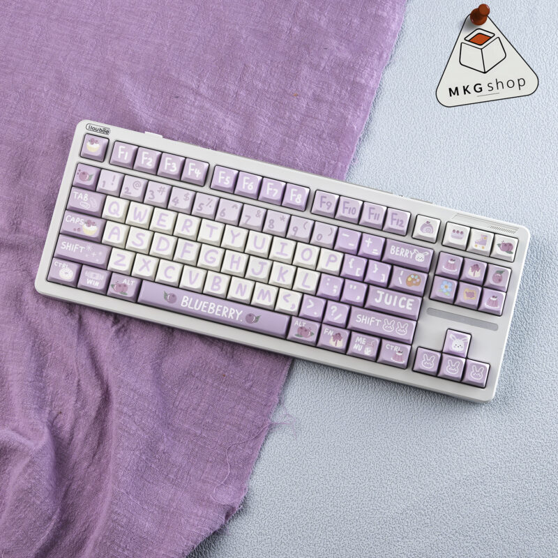 Keycap Blue Berry | XDA profile | PBT dyesub - Hình ảnh 4