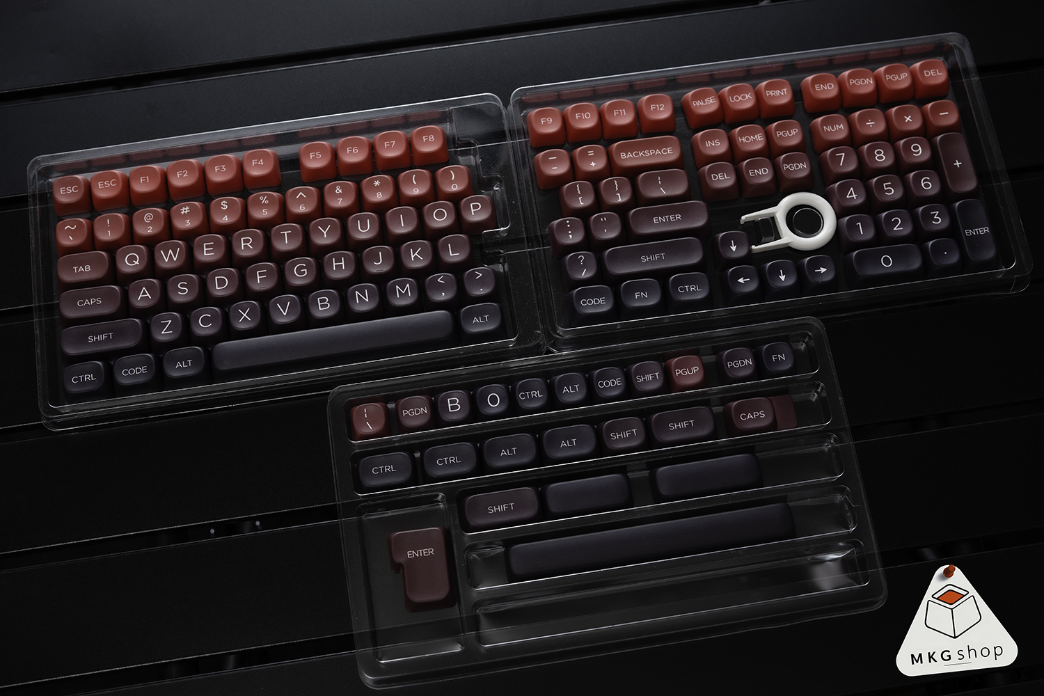 Keycap Red Rising | MOA profile | PBT dyesub - Ảnh 2