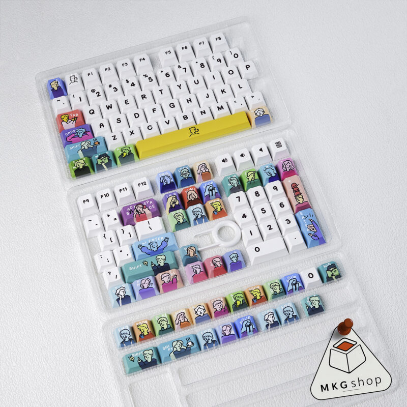Keycap People | Cherry profile | PBT dyesub - Ảnh 2