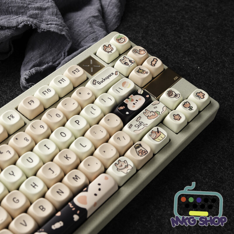 Keycap Little Rabbit | PBT dyesub | MOA profile - Hình ảnh 4
