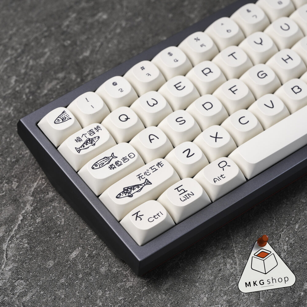 Keycap Cá nướng - PBT dyesub - MA profile