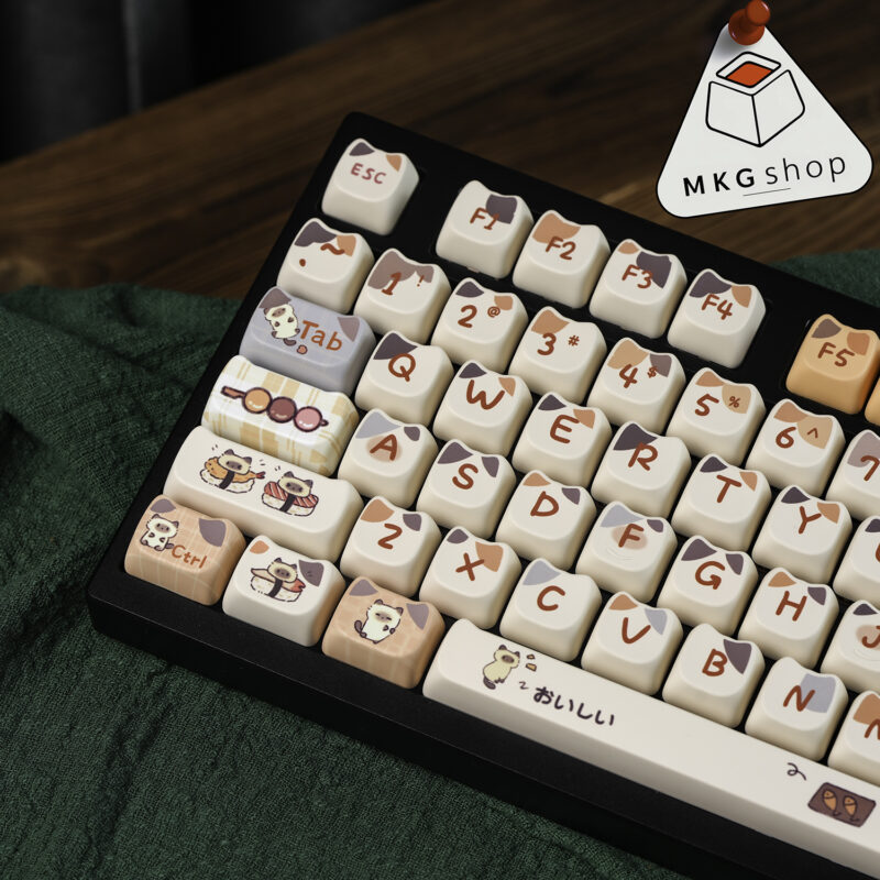 Keycap Tai Mèo MAO Japan | PBT dyesub - Ảnh 3