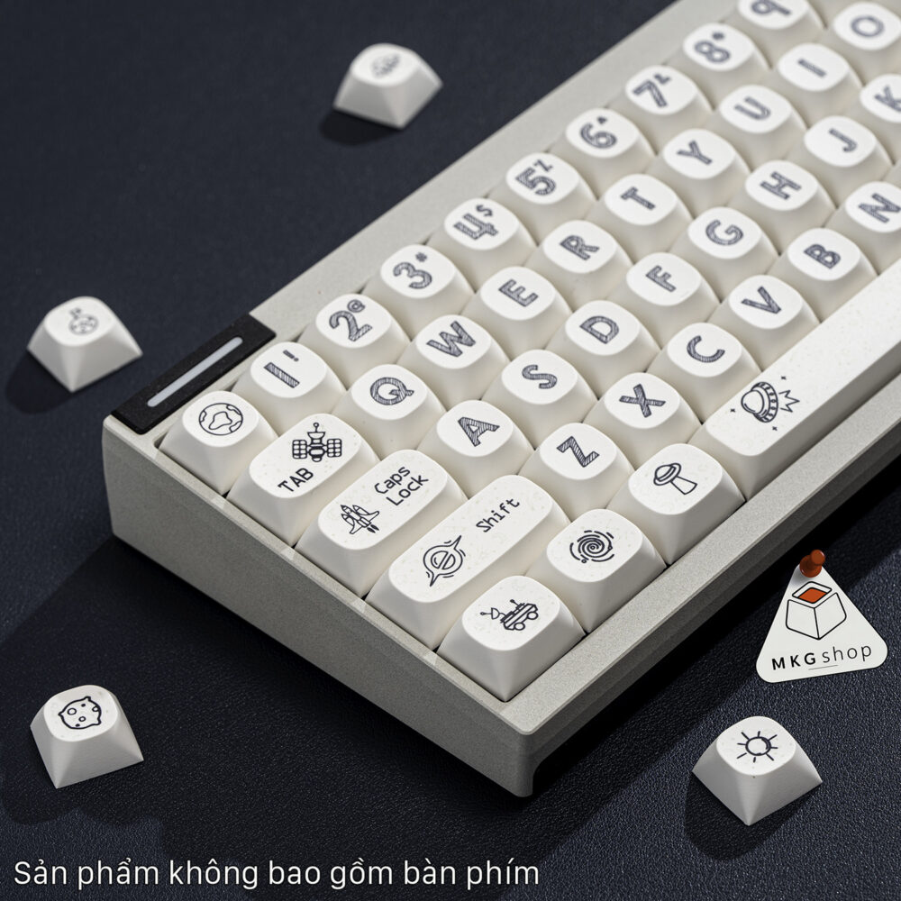 Keycap Outer Space - PBT dyesub - MA profile
