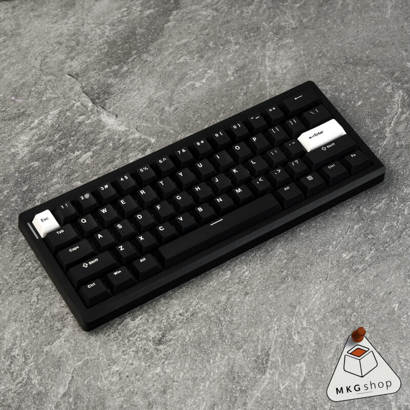 GMK 61 - 3 modes - hot swap mạch xuôi - RGB - gasket mount - Plate PC - Ảnh 3