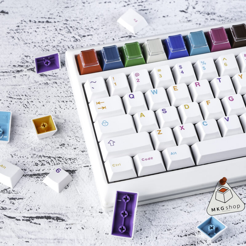 Keycap Mictlan White Aifei | ABS doubleshot | Cherry profile