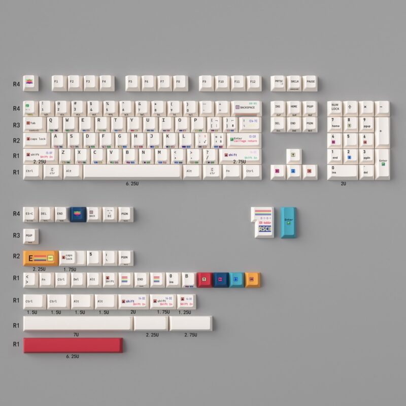Keycap C64 R2 | PBT dyesub | Cherry profile - Hình ảnh 7