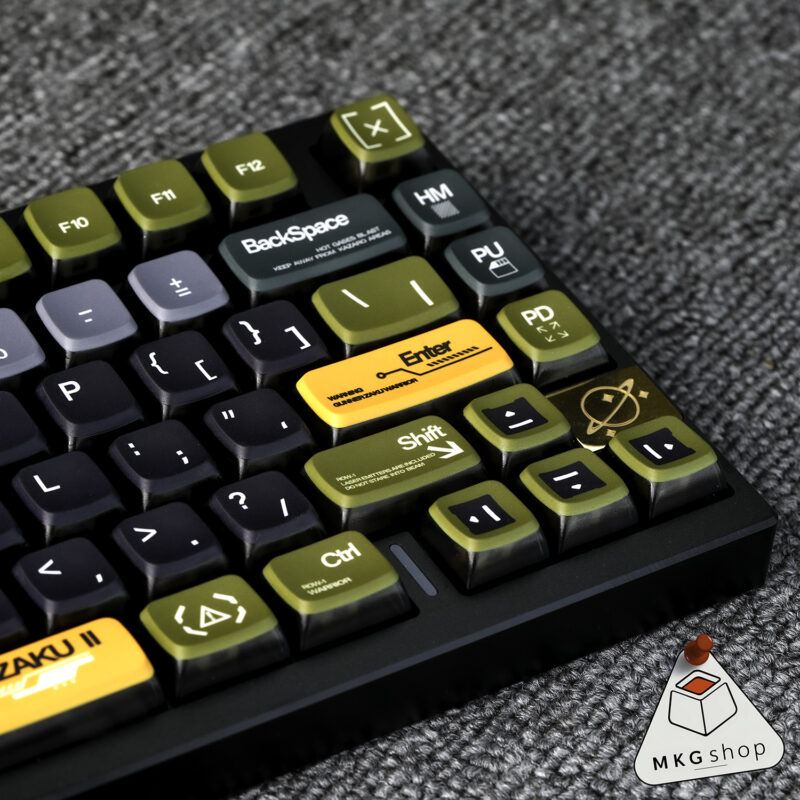 Keycap Zaku II Gundam | PBT dyesub | MDA profile - Hình ảnh 6