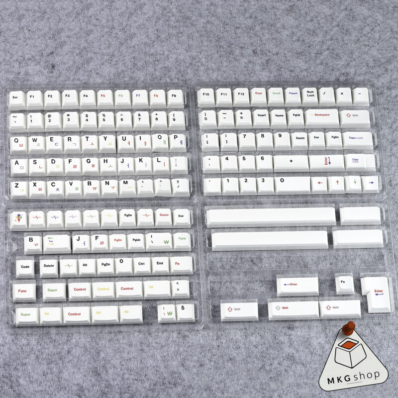 Keycap Korean Ice Cream Tiếng hàn | PBT dyesub | Cherry profile - Hình ảnh 2