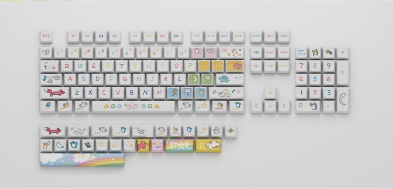Keycap Child hood - XDA profile - PBT - Ảnh 2