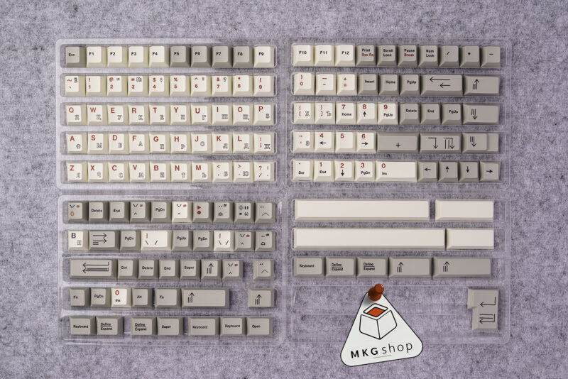 Keycap 6085 - Russian Font - PBT dyesub - Cherry profile - Ảnh 2