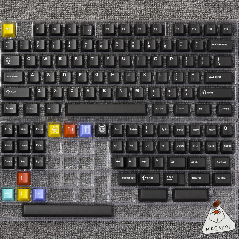 Keycap Aifei Neon | ABS doubleshot | Cherry profile - Ảnh 3