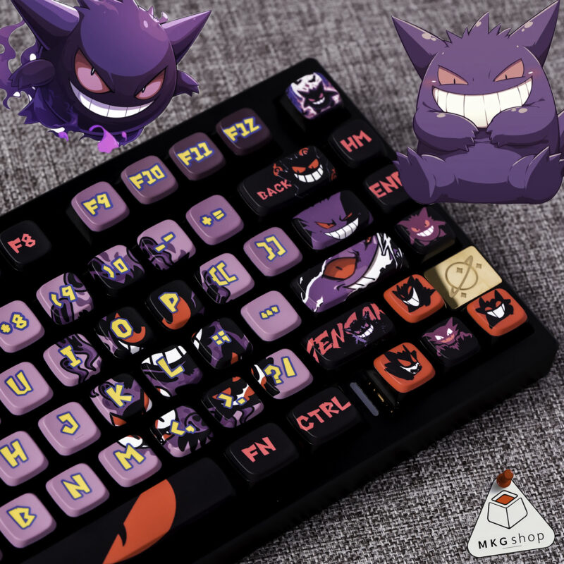 Keycap Gengar Pokemon | PBT dyesub | OEM profile