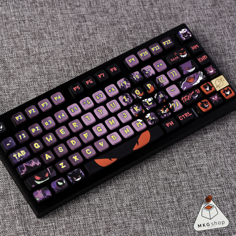 Keycap Gengar Pokemon | PBT dyesub | OEM profile - Hình ảnh 5