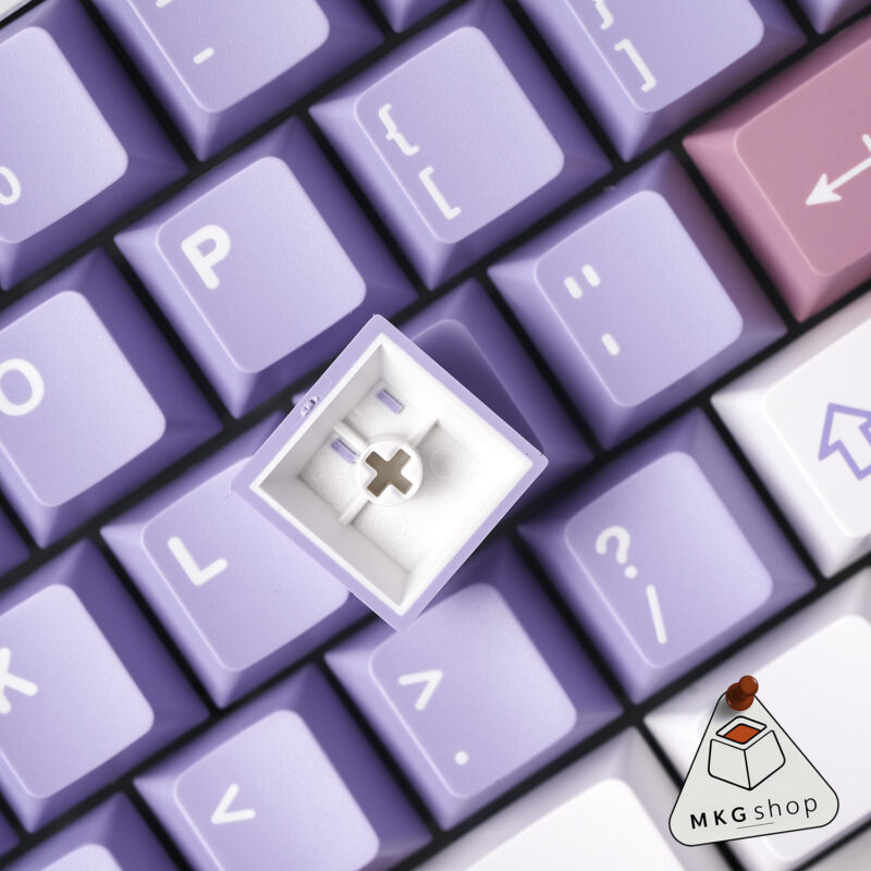 Keycap Lilac PBT doubleshot - cherry profile - Ảnh 5