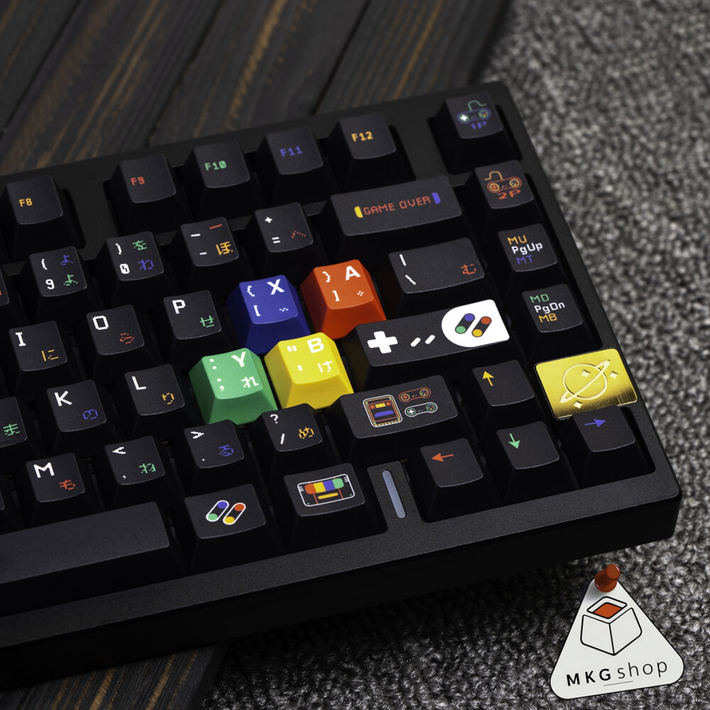 Keycap Nintendo NES Black - PBT dyesub - cherry profile