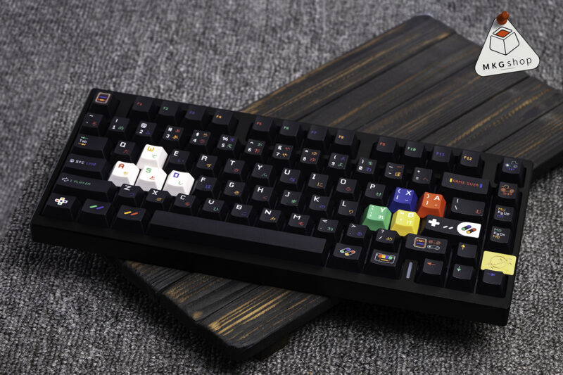 Keycap Nintendo NES Black - PBT dyesub - cherry profile - Ảnh 4