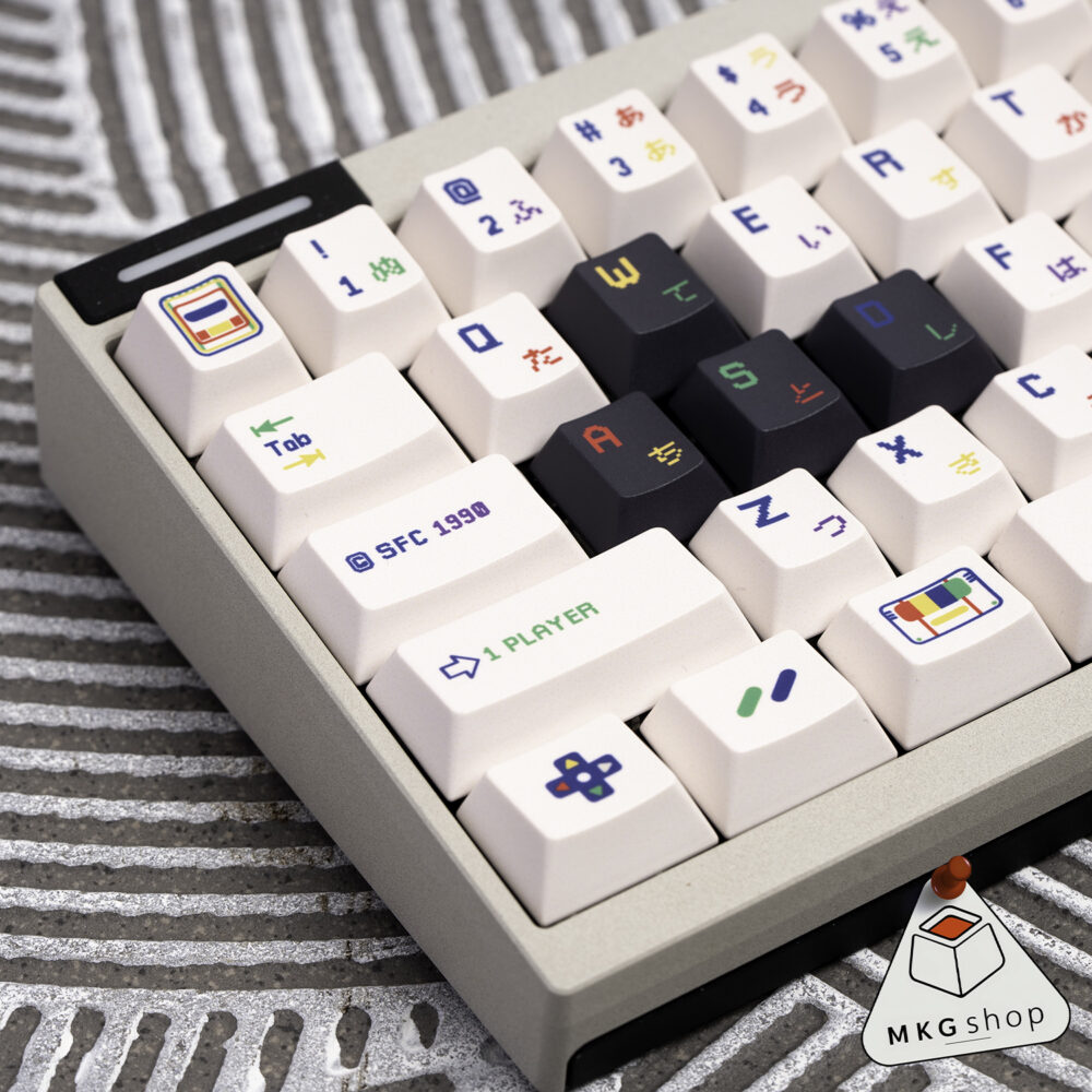 Keycap Nintendo NES White - PBT dyesub - cherry profile