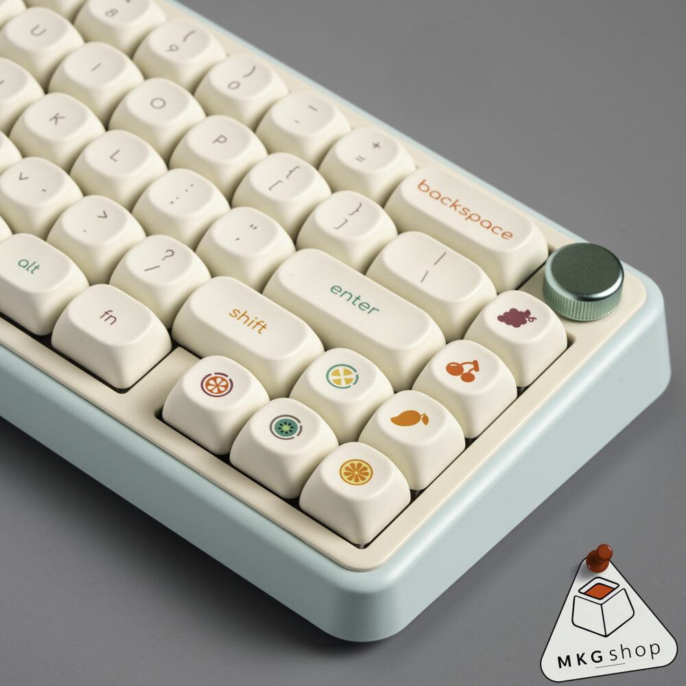 Keycap Sữa chua hoa quả - MOA - PBT dyesub