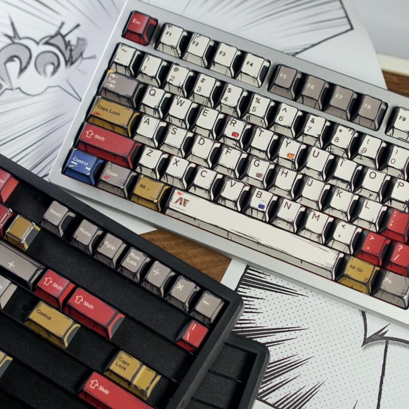 Keycap Comic Style - PBT in nhiệt - Cherry profile - Hình ảnh 3