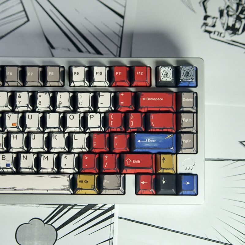 Keycap Comic Style - PBT in nhiệt - Cherry profile - Hình ảnh 4