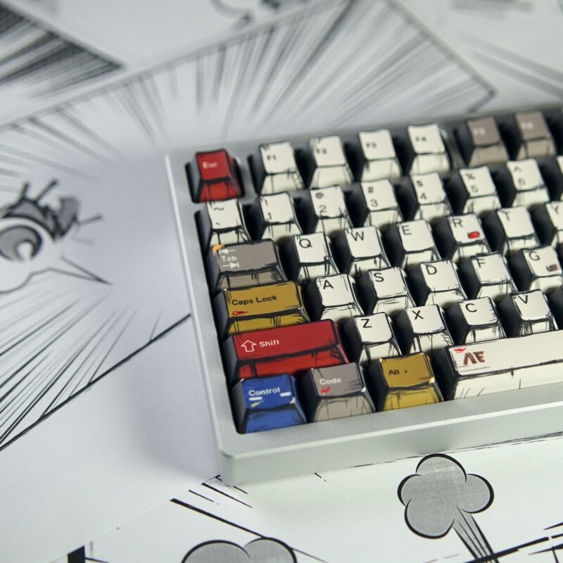 Keycap Comic Style - PBT in nhiệt - Cherry profile - Hình ảnh 5
