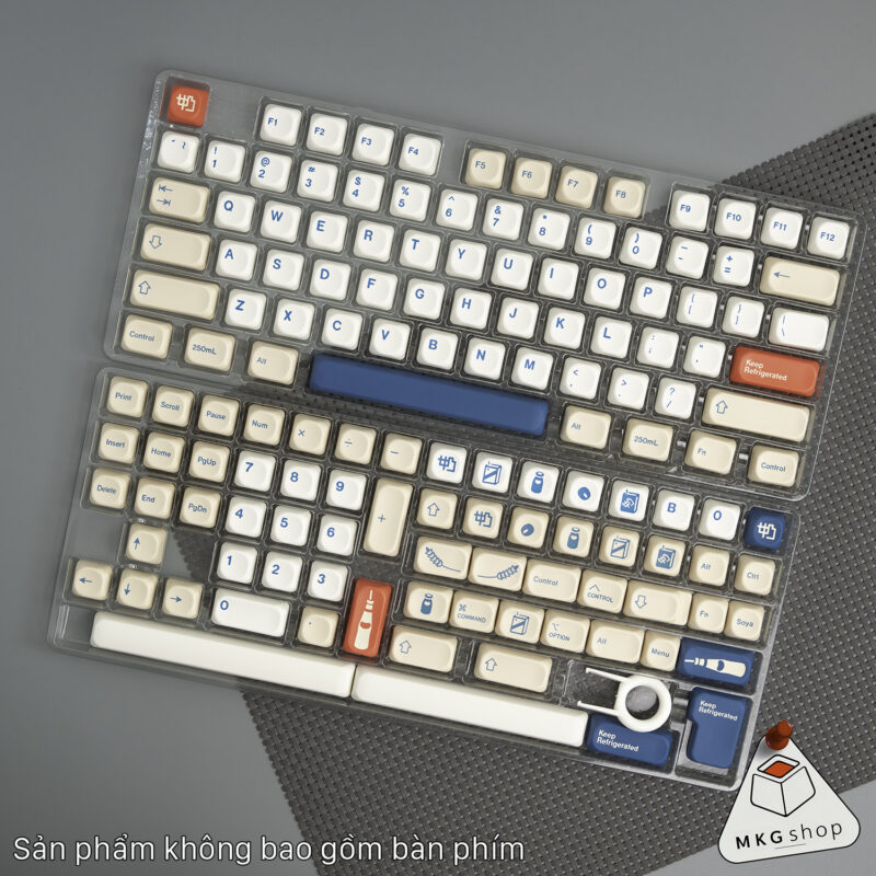 Keycap Soya sữa đậu nành- PBT dyesub - MOA profile - Ảnh 2