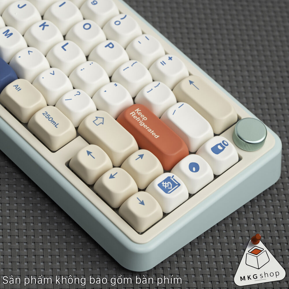 Keycap Soya sữa đậu nành- PBT dyesub - MOA profile
